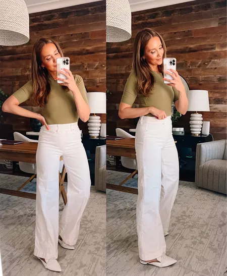  48% OFF💓🔥Seamed Front Wide Leg Jeans (Buy 2 Free Shipping)