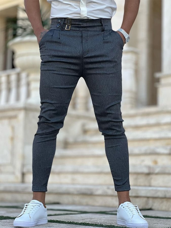 Men's Casual Gray Pants