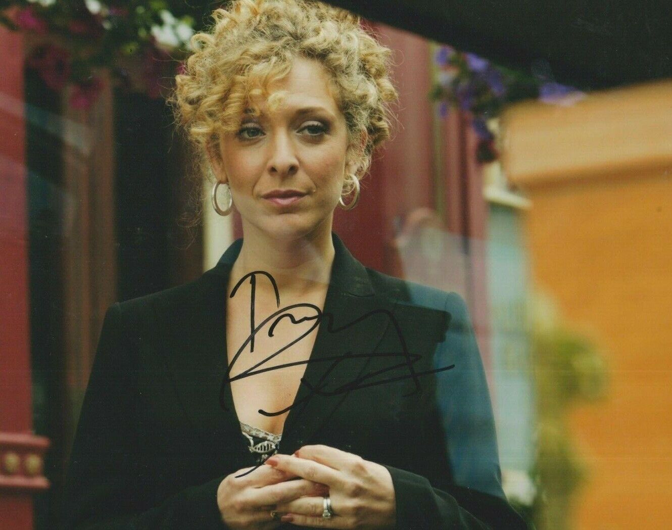 Tracy Ann Oberman **HAND SIGNED** 8x10 Photo Poster painting ~ Eastenders ~ AUTOGRAPHED