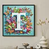Butterfly Flower T 5D Partial Drill DIY Diamond Painting Kit 30*30cm