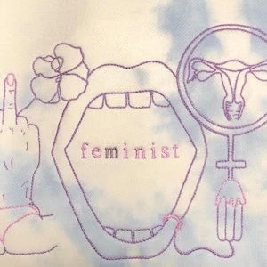 pornhint Pornhint Hoodie Embroidered - Unique - Feminist Design - Sustainable