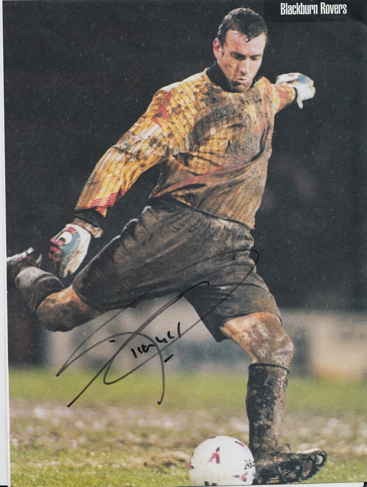 Tim Flowers Hand Signed Magazine Photo Poster painting - Football Autograph - Blackburn Rovers.