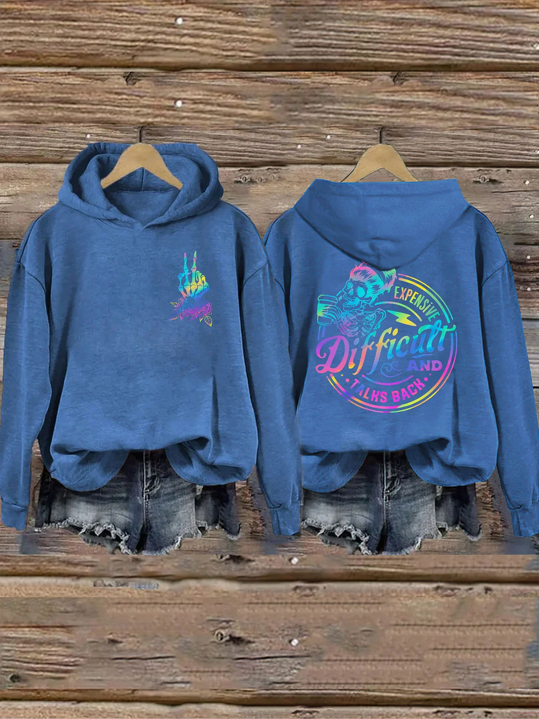 Expensive Difficult And Talks Back Hoodie