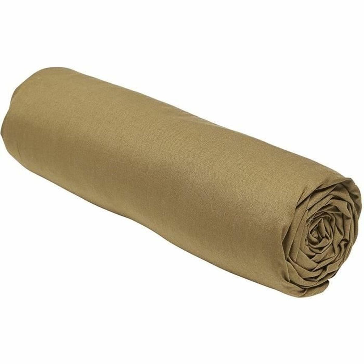 Fitted bottom sheet TODAY Brown 180 x 200 cm