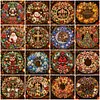 DIY Diamond Painting Xmas Hanging Ornament Pendant Acrylic Double Sided Print Decor Kit