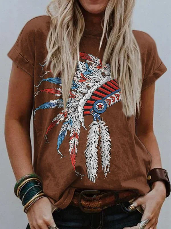 Ladies Western Indian T-shirt