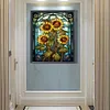 （Big Size)Sunflower Glass Painting-Paint by Numbers Acrylic Painting 50*60CM