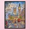 >SALE<Full Cross Stitch 11CT Cotton Thread Big Ben Printed Embroidery Kits (60x80cm)