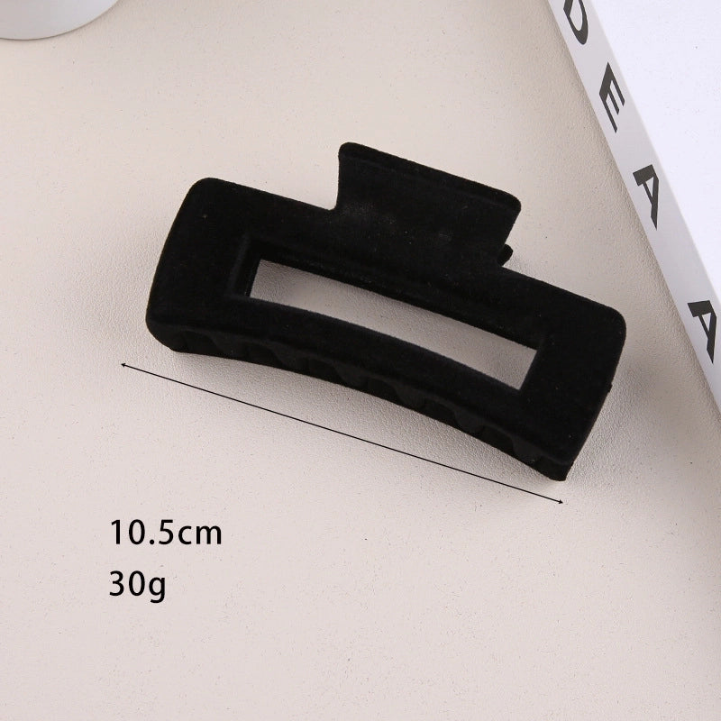 Women’s Retro Solid Color Plastic Hair Claws