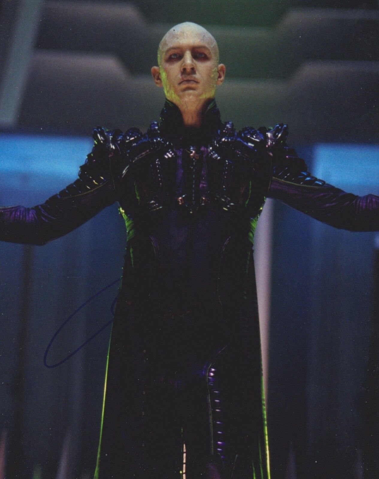 Tom Hardy Signed Star Trek 10x8 Photo Poster painting AFTAL