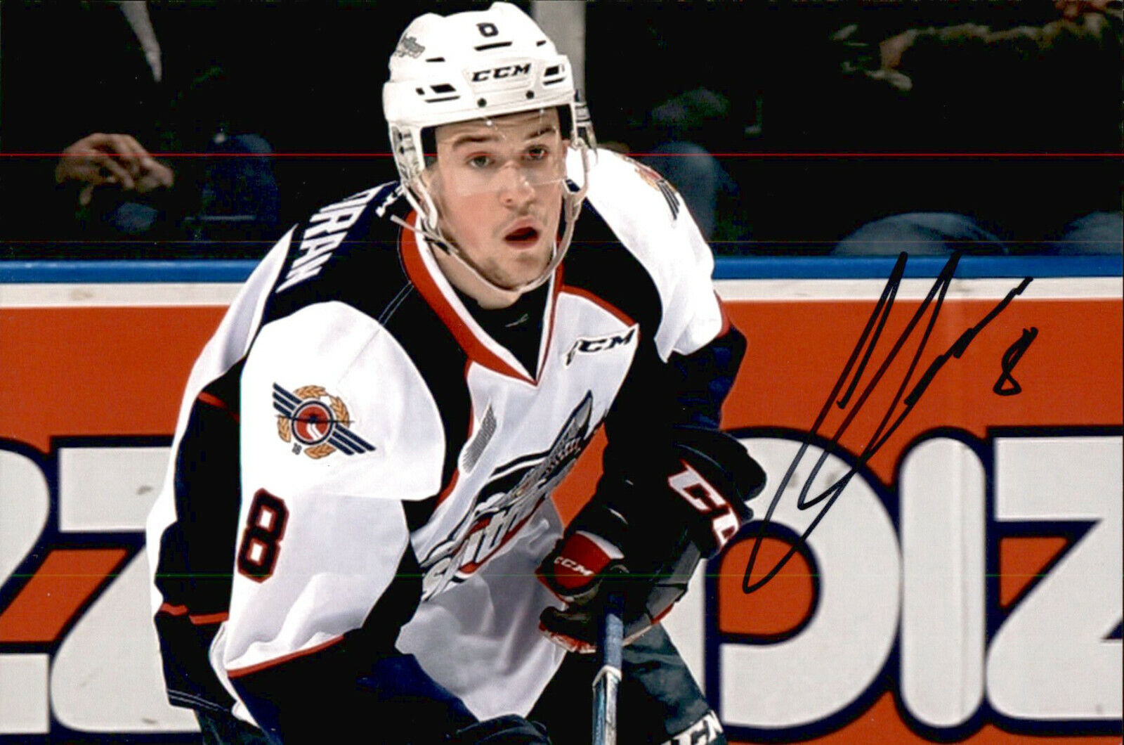 Connor Corcoran SIGNED 4x6 Photo Poster painting WINDSOR SPITFIRES / VEGAS GOLDEN KNIGHTS