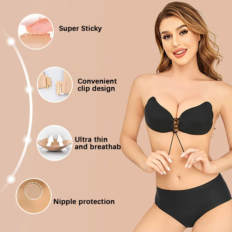 Strapless Backless Adhesive Invisible Lift up & Push up Bra-BUY 1 GET 2
