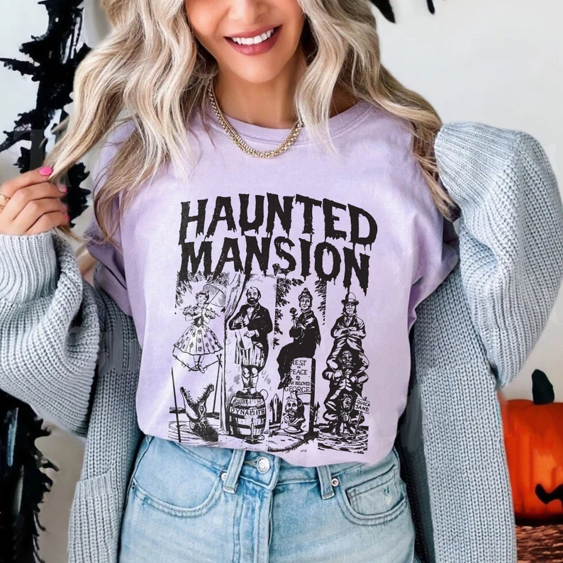 Comfort Colors® Vintage The Haunted Mansion shirt