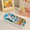 DIY Easter Rabbit Wooden Diamond Painting Storage Box Jewelry Case
