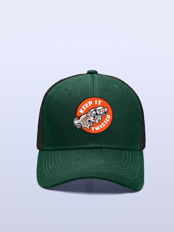 KEEP IT TWISTED MOTOR HEAD Trucker Mesh Baseball Caps