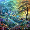 Luxury AB Velvet Diamond Painting Kit - Landscape