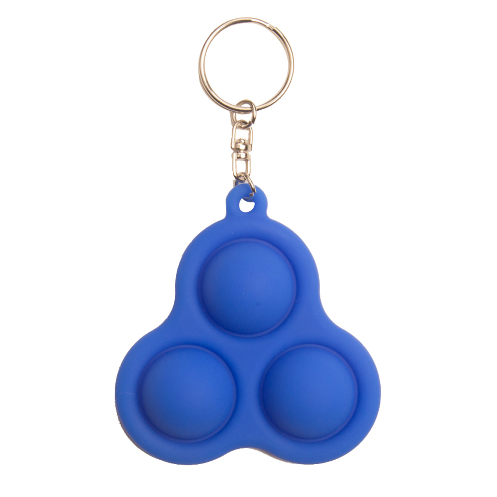 

Decompression Vent Toy Silicone Keyring Push Bubble Portable Sensory Toy, 501 Original