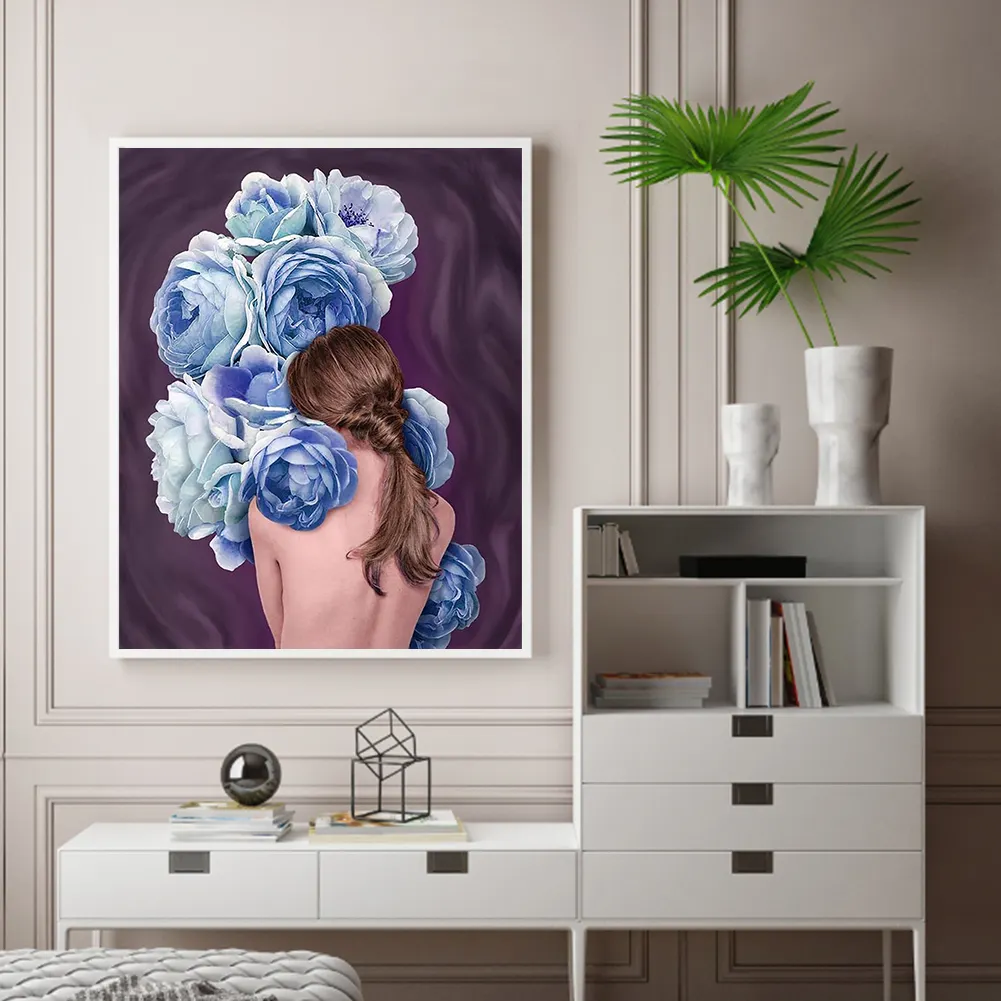 DIY Paint By Number 40*50cm - Flower Personification