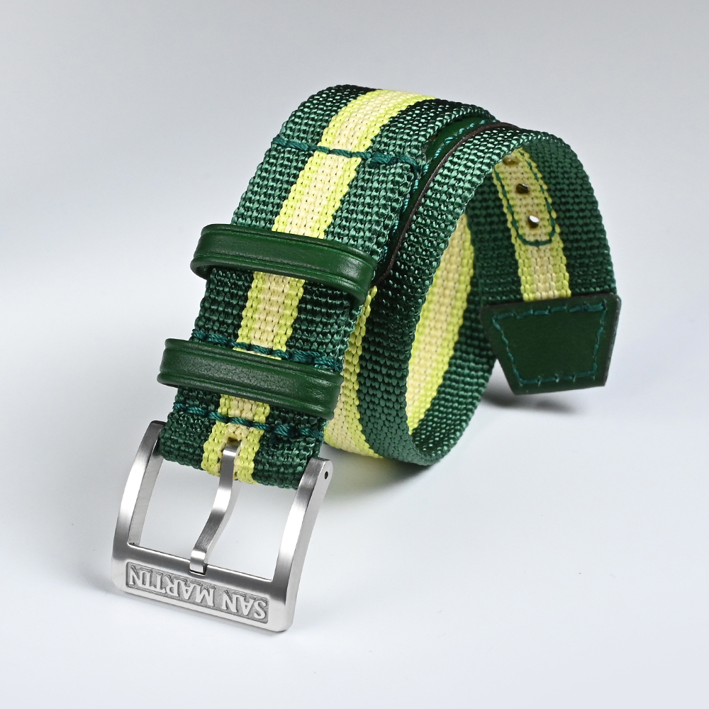 San Martin High Quality Colorful Nylon Strap San Martin Watch san martin watchSan Martin Watch