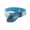 Men's Low Rise Solid Color Flash Bikini Fashion Sexy Thong
