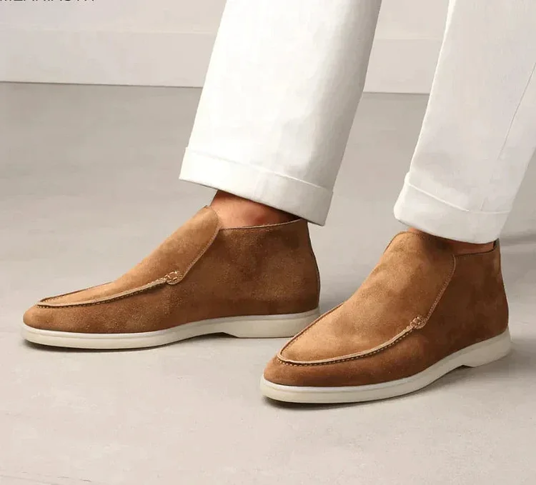 Suede Ankle-high Shoes Radinnoo.com