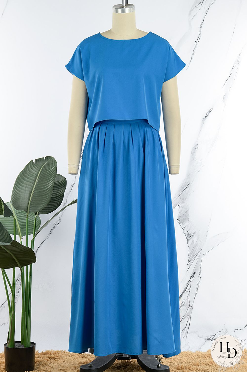 White Casual Solid Patchwork O Neck Short Sleeve Two Pieces