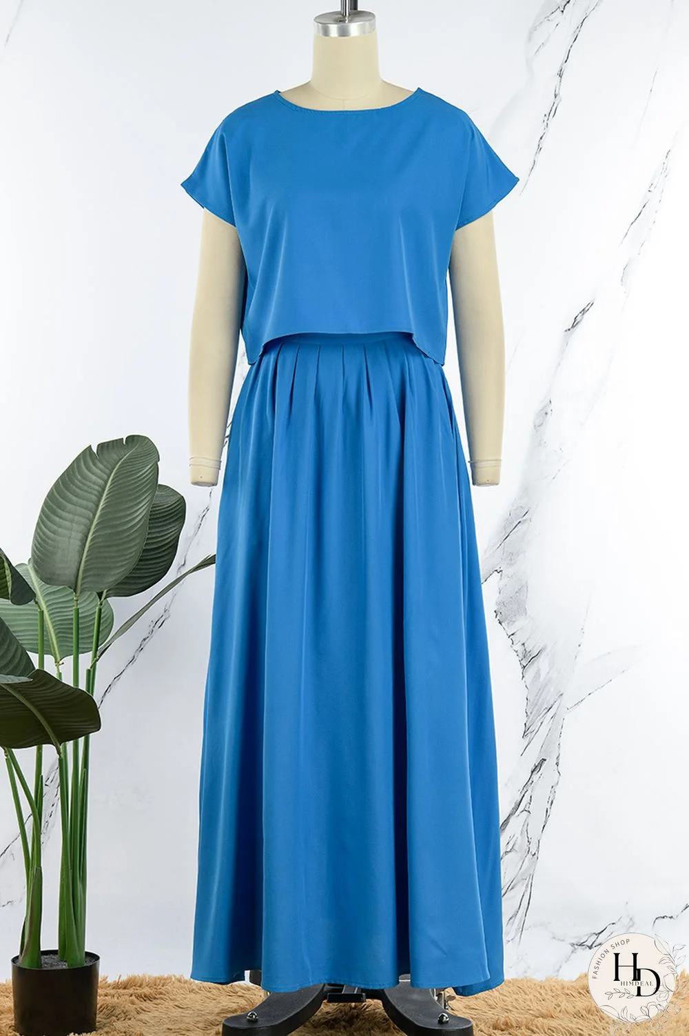 White Casual Solid Patchwork O Neck Short Sleeve Two Pieces