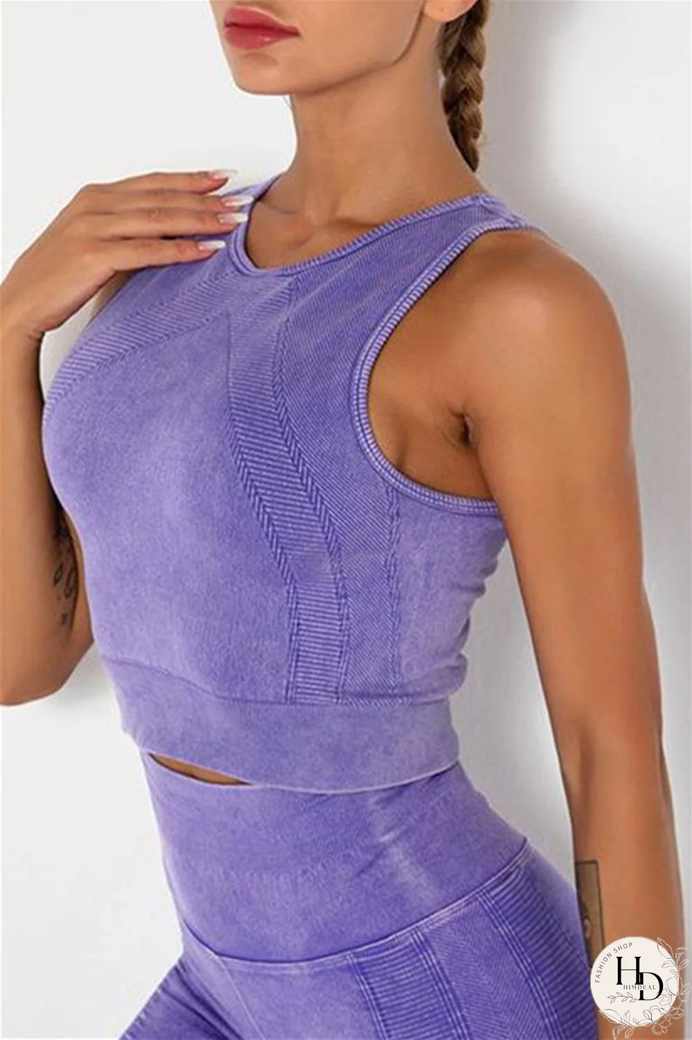 Grey Casual Sportswear Solid Vests