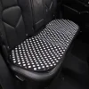 Elasticity Black and White Polka Dot Car Seat Cover Bowknot Pillow Cushion