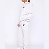 Fashion Sports LOGO Long Sleeve Pullover Hooded Sweatshirt Two Piece Set by Inlyline