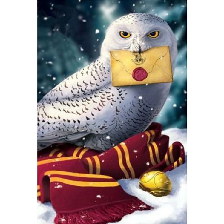 Harry Potter Owl Letter (40*60CM) 11CT Stamped Cross Stitch gbfke