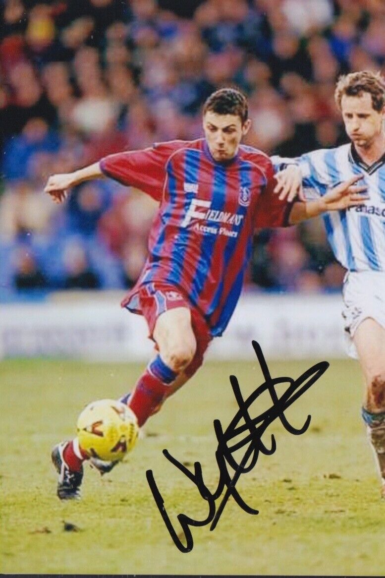 WAYNE CARLISLE HAND SIGNED 6X4 Photo Poster painting CRYSTAL PALACE FOOTBALL AUTOGRAPH 1