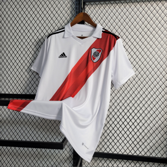 23/24 River Plate Home Men Football Shirts 1:1 Thai Quality