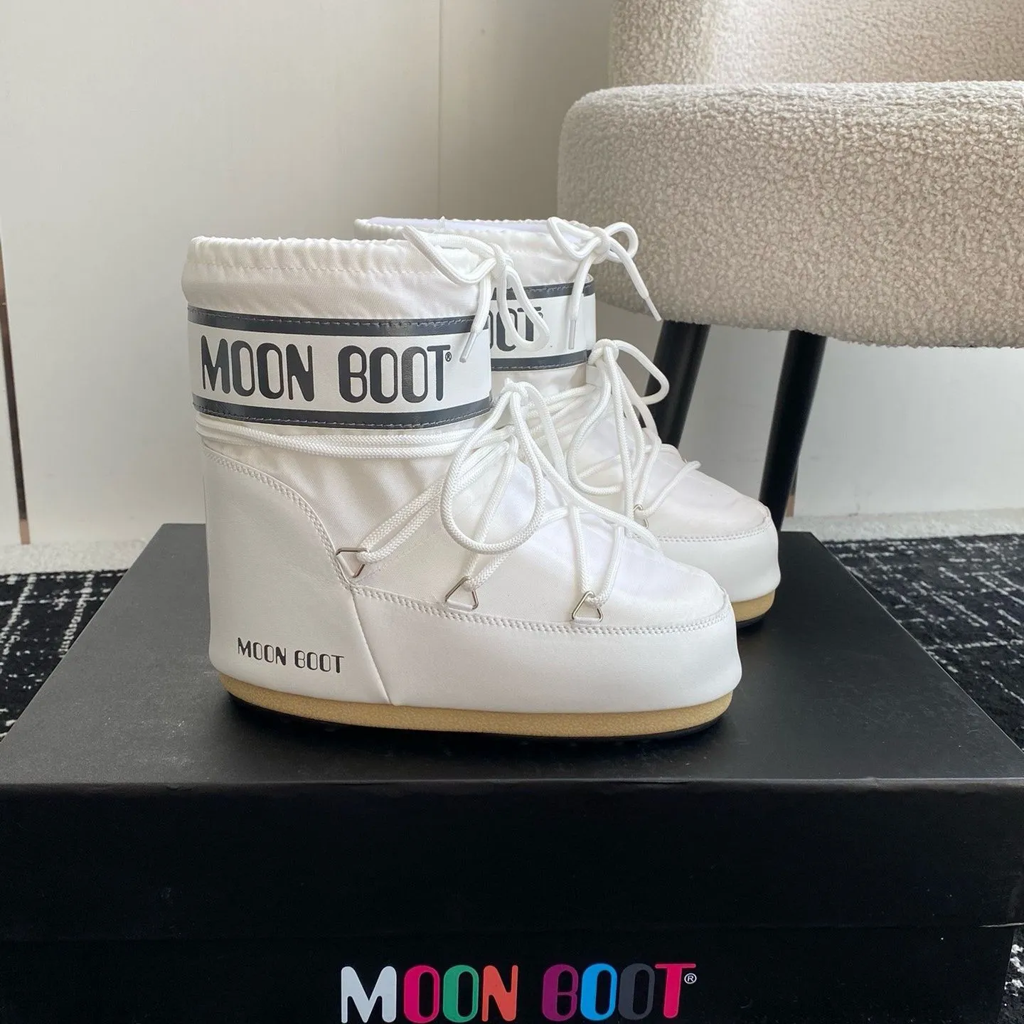 Height Increased Ugly and Cute Non-Slip Warm Same Snow Thickened Boots Female