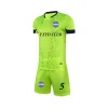 Latest 24/25 Style Football Wear Thailand Breathable Summer Training Neon Green Jersey Youth Size Soccer Uniform