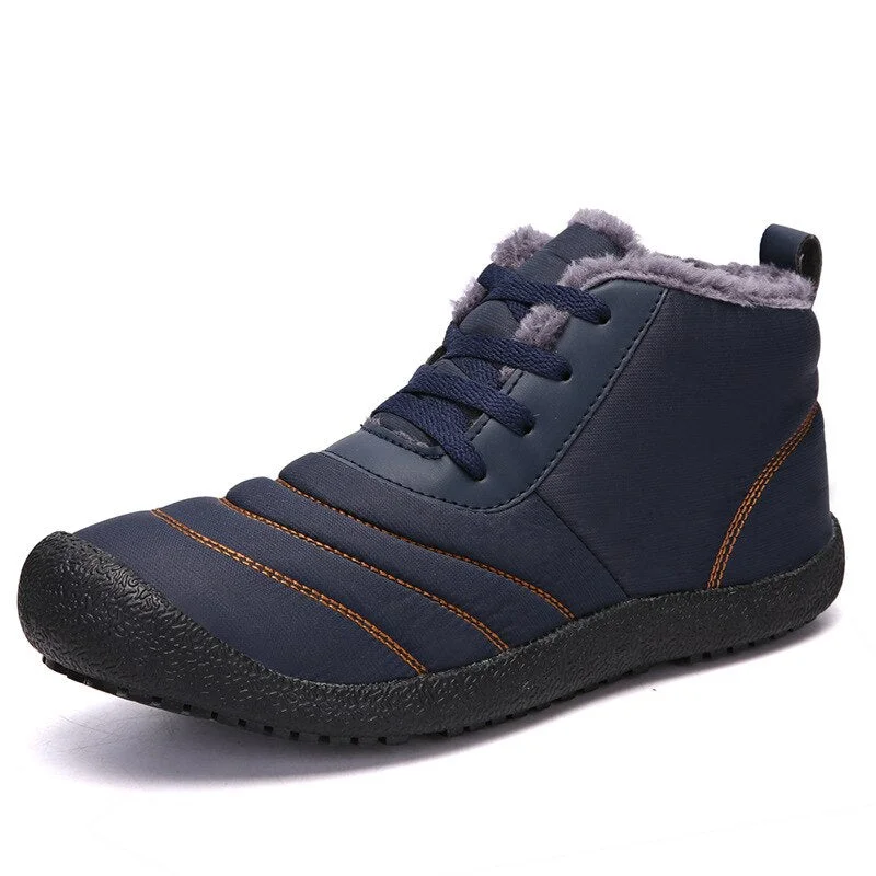 Men's Boots Winter Fashion Boot Men Retro Casual Warm Shoes Classic Trekking Shoes