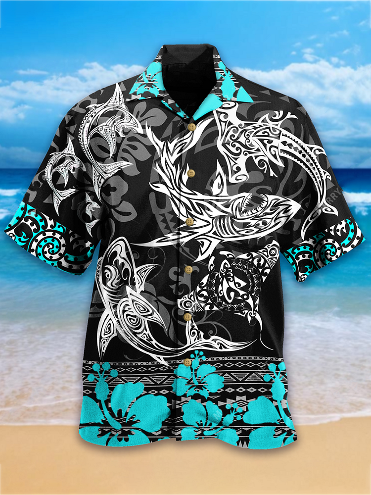 Men's I left my heart in Hawaii Unisex Hawaiian Shirt