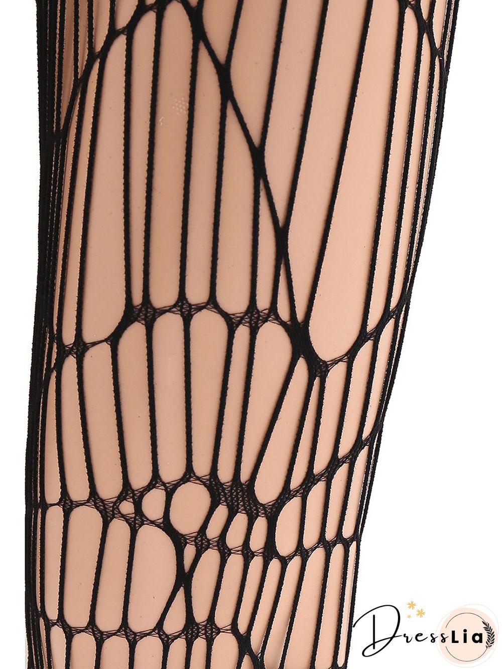 Women Sexy All Season Halloween Polyester Party Hollow out Halloween Fishnet Socks Regular Socks