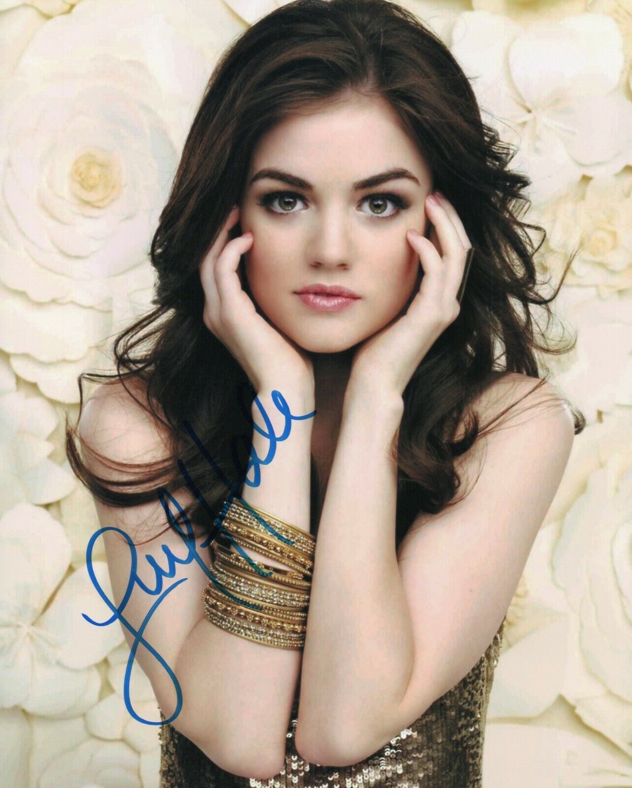 Autographed Lucy Hale signed 8 x 10 Photo Poster painting Nice