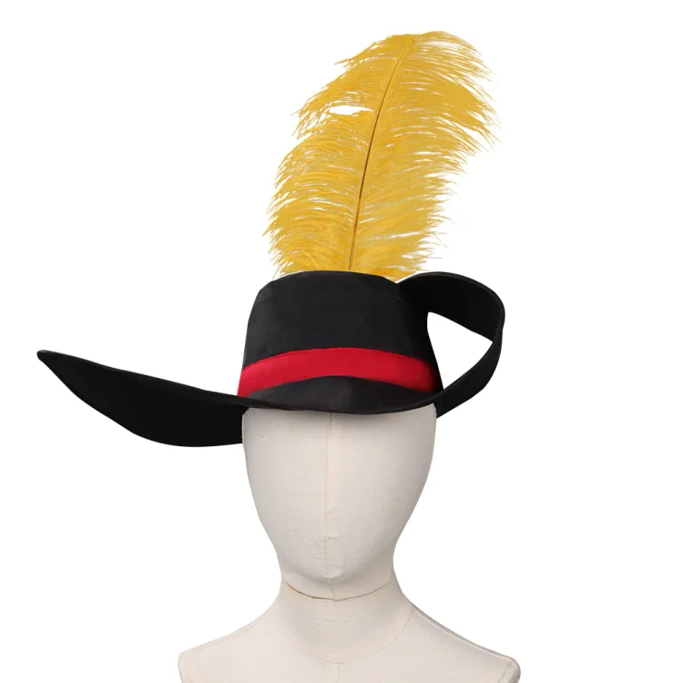 Adult Puss in Boots: The Last Wish Cosplay Hat Cap Costume Accessories Outfits Halloween Carnival Party Prop