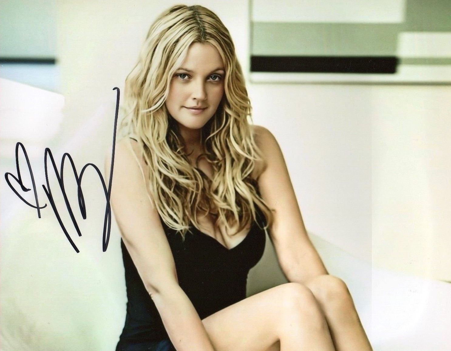 DREW BARRYMORE AUTOGRAPHED SIGNED A4 PP POSTER Photo Poster painting PRINT 32