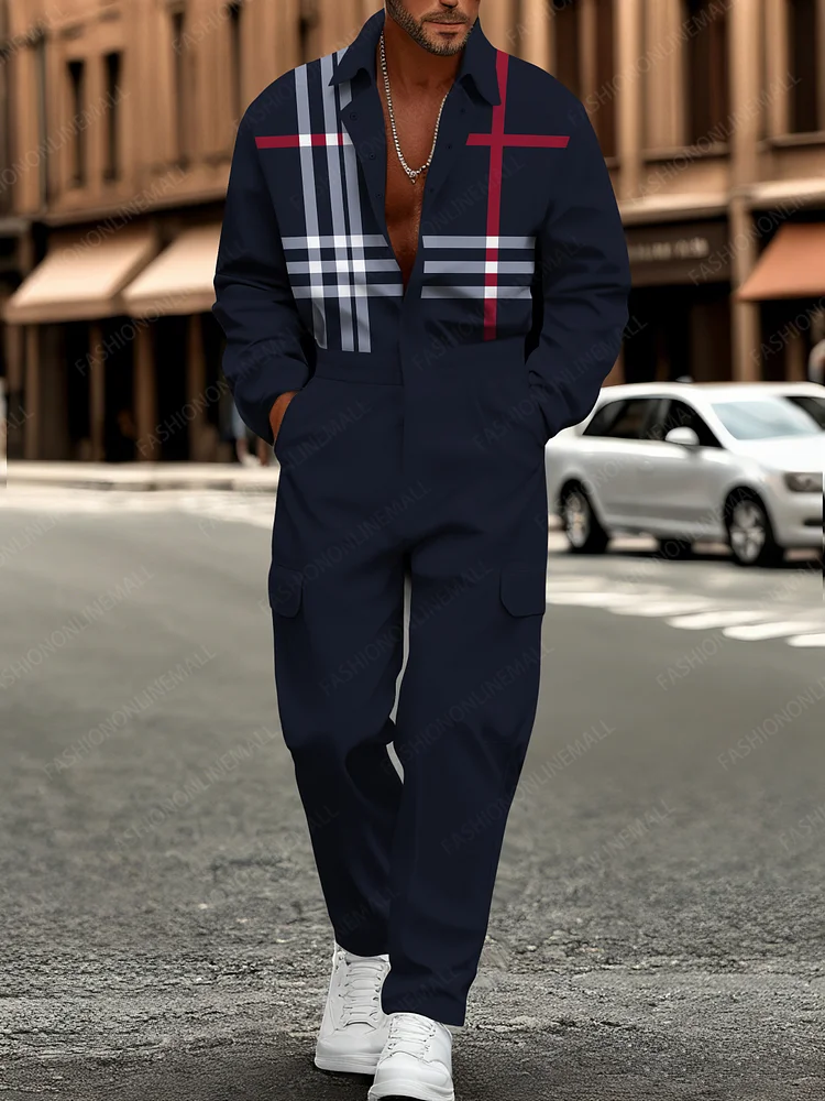 Herren Arbeitskleidung einteiliges langärmeliges Outfit