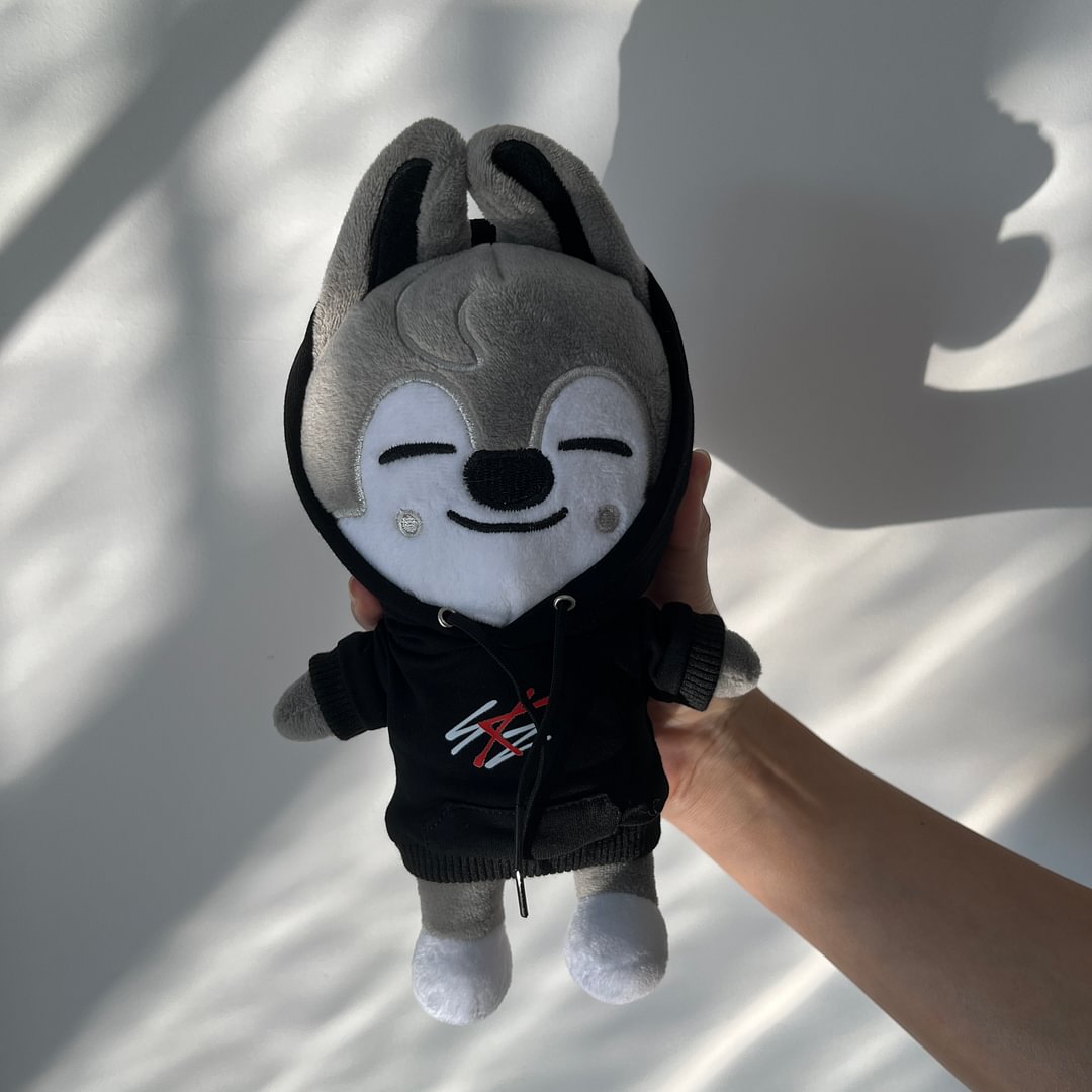 Brand New! Stray Kids Skzoo Plush Cartoon Doll Hoodie Soft Doll Felix Chan