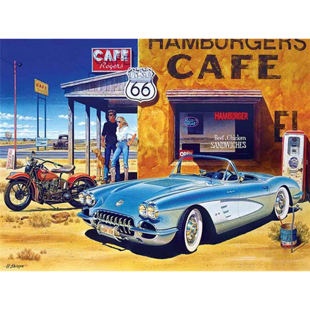 

Car - Square Drill Diamond Painting - 40*30CM, 501 Original