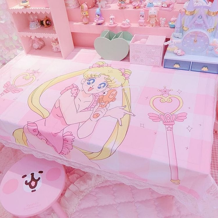 Sailor Moon Wand Lace Table Cover SP13713