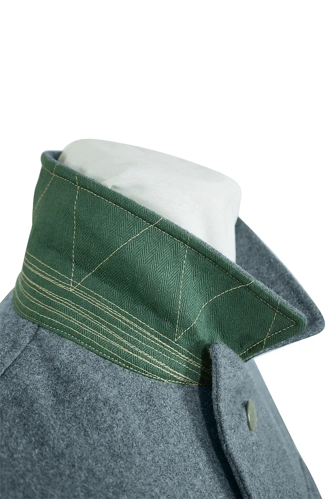   Wehrmacht German M1943 EM Italian Field Wool Tunic Feldbluse Blue Green Grey German-Uniform