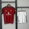 2025/2026 Manchester United Home Football Jersey 1:1 Thai quality Kids Size love fball