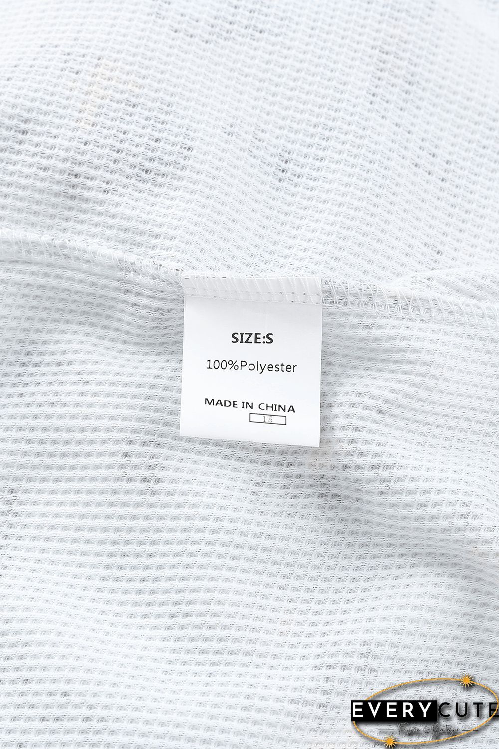 Leopard Waffle Knit Short Sleeve Top