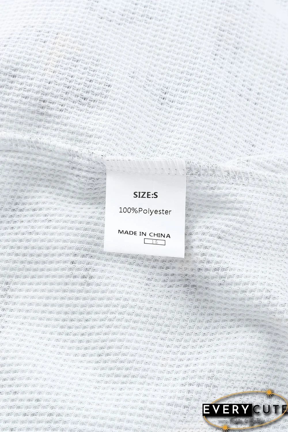 Leopard Waffle Knit Short Sleeve Top