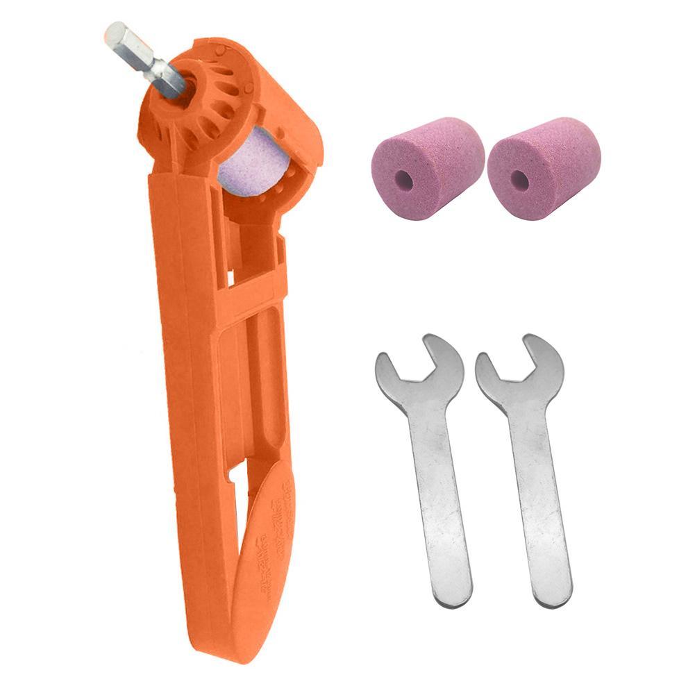 

2-12.5mm Drill Bit Sharpener Corundum Grinding Wheel Polishing Sharpener, Orange, 501 Original